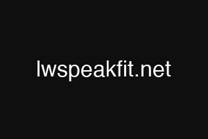 lwspeakfit.net